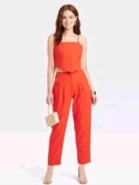 A NEW DAY Tie Back Thin Strap Top